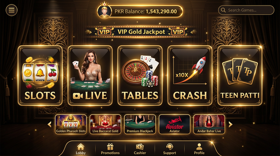 Main screen of 97pkr casino page for PK players - 4